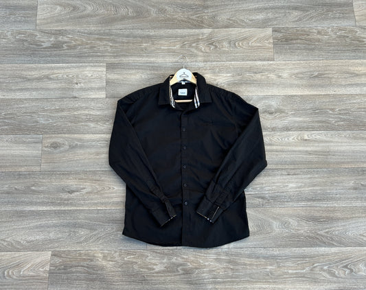 Burberry TB logo button up shirt