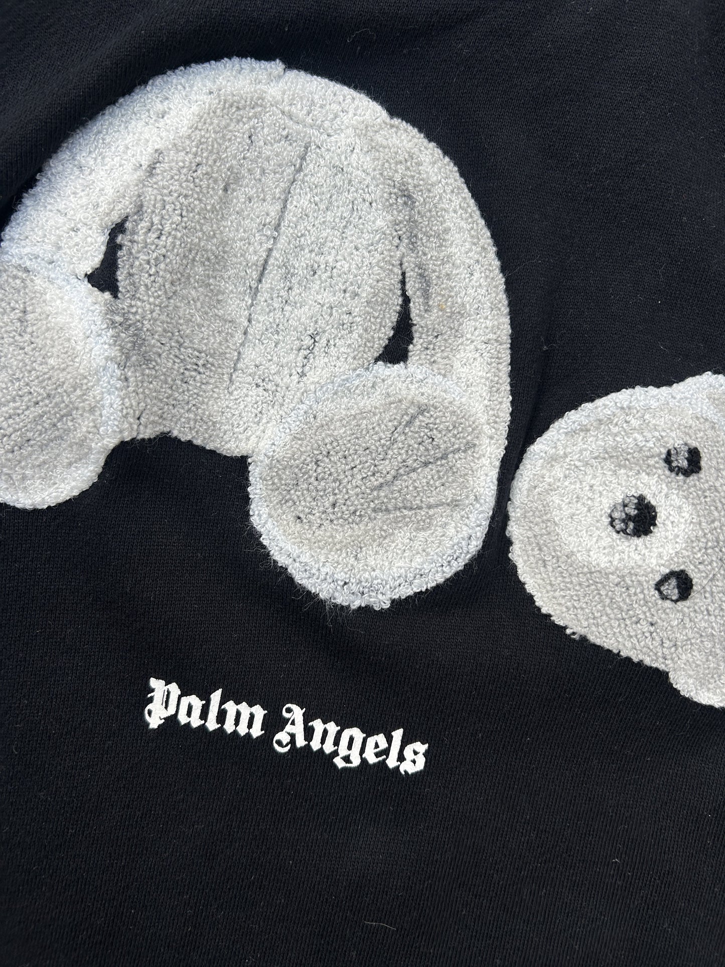 Palm Angels bear logo sweater