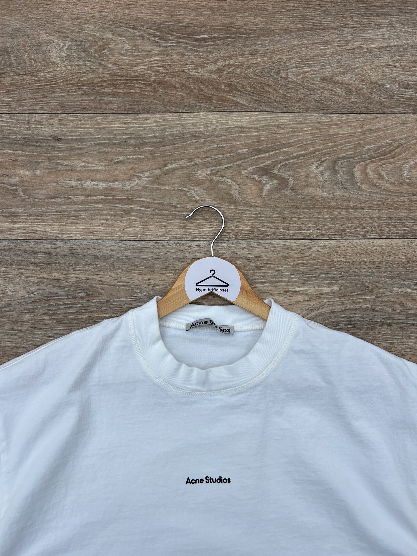 Acne Studios logo print tshirt