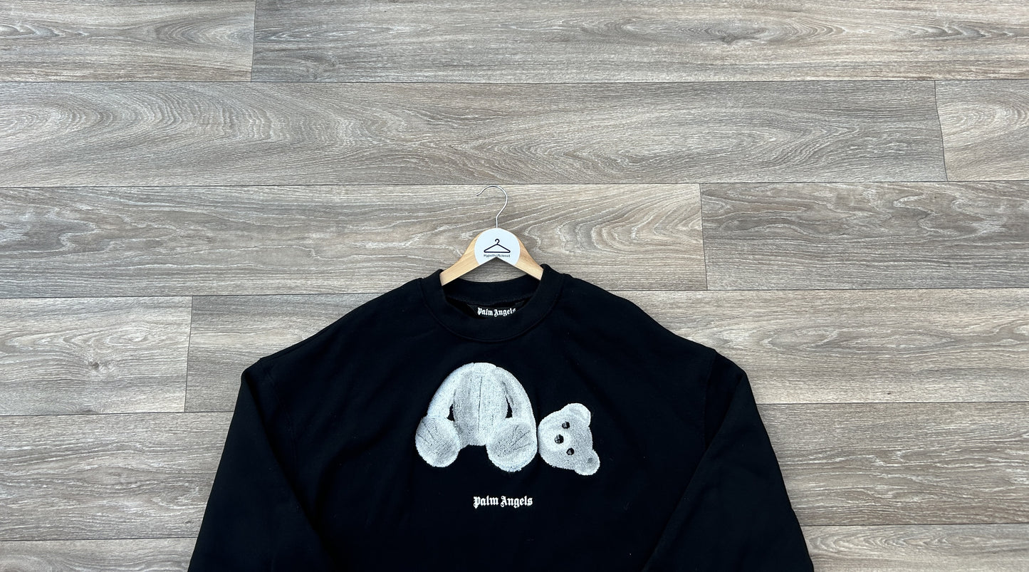 Palm Angels bear logo sweater