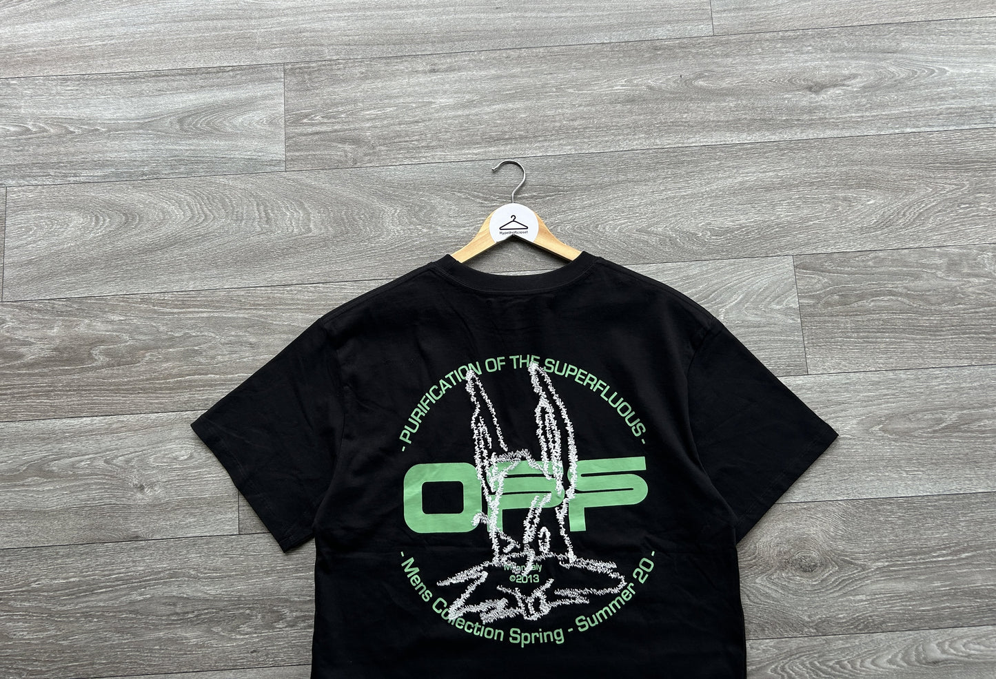 Off-White Harry The Bunny logo print tshirt