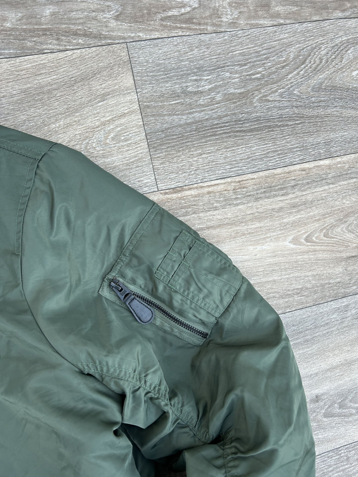 Bape WGM Logo bomber pilot jacket