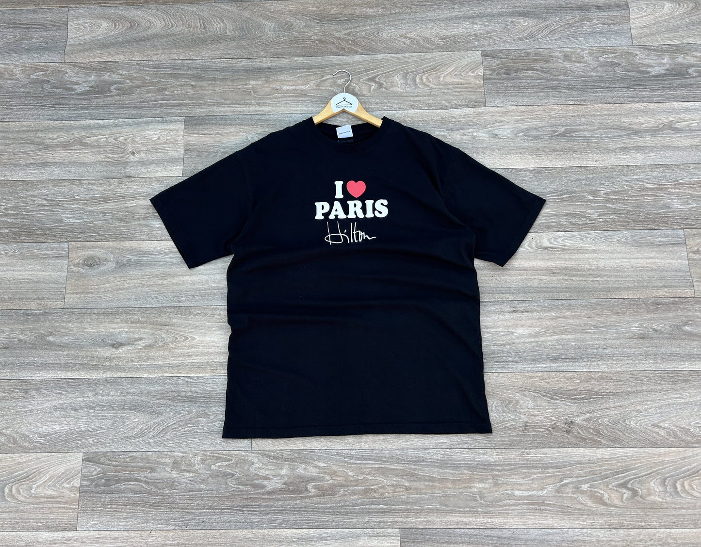 Vetements "I Love Paris Hilton" logo tshirt