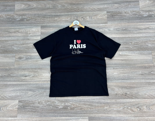 Vetements "I Love Paris Hilton" logo tshirt
