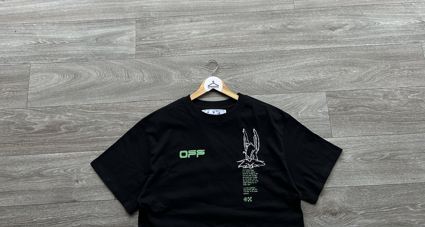 Off-White Harry The Bunny logo print tshirt