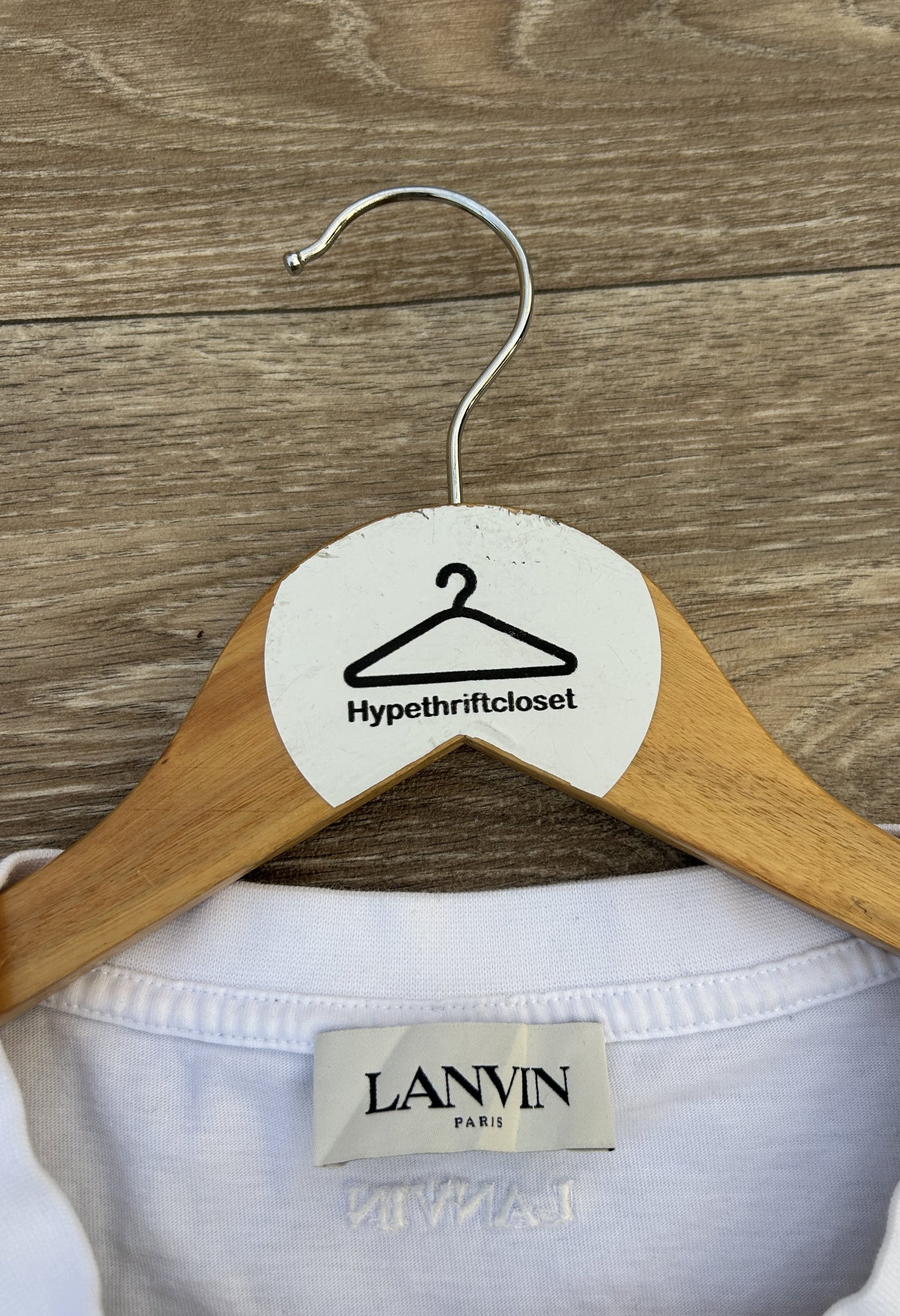 Lanvin logo tshirt