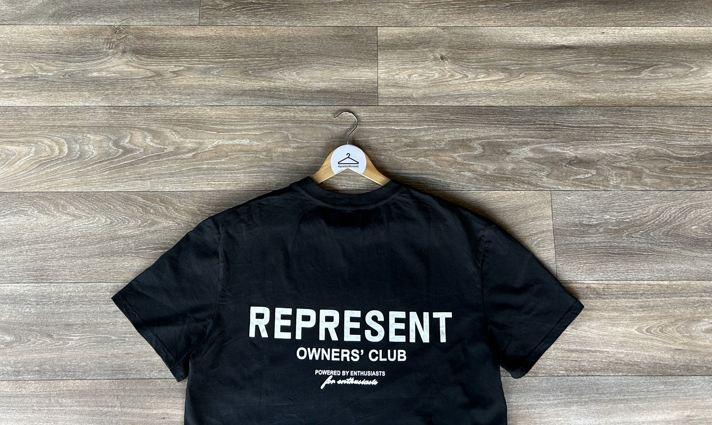 Represent owner's club logo print tshirt