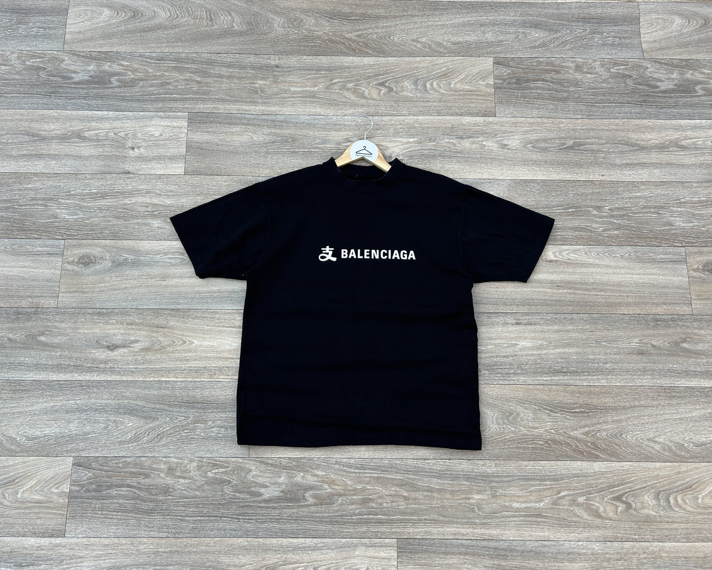 Balenciaga logo print tshirt
