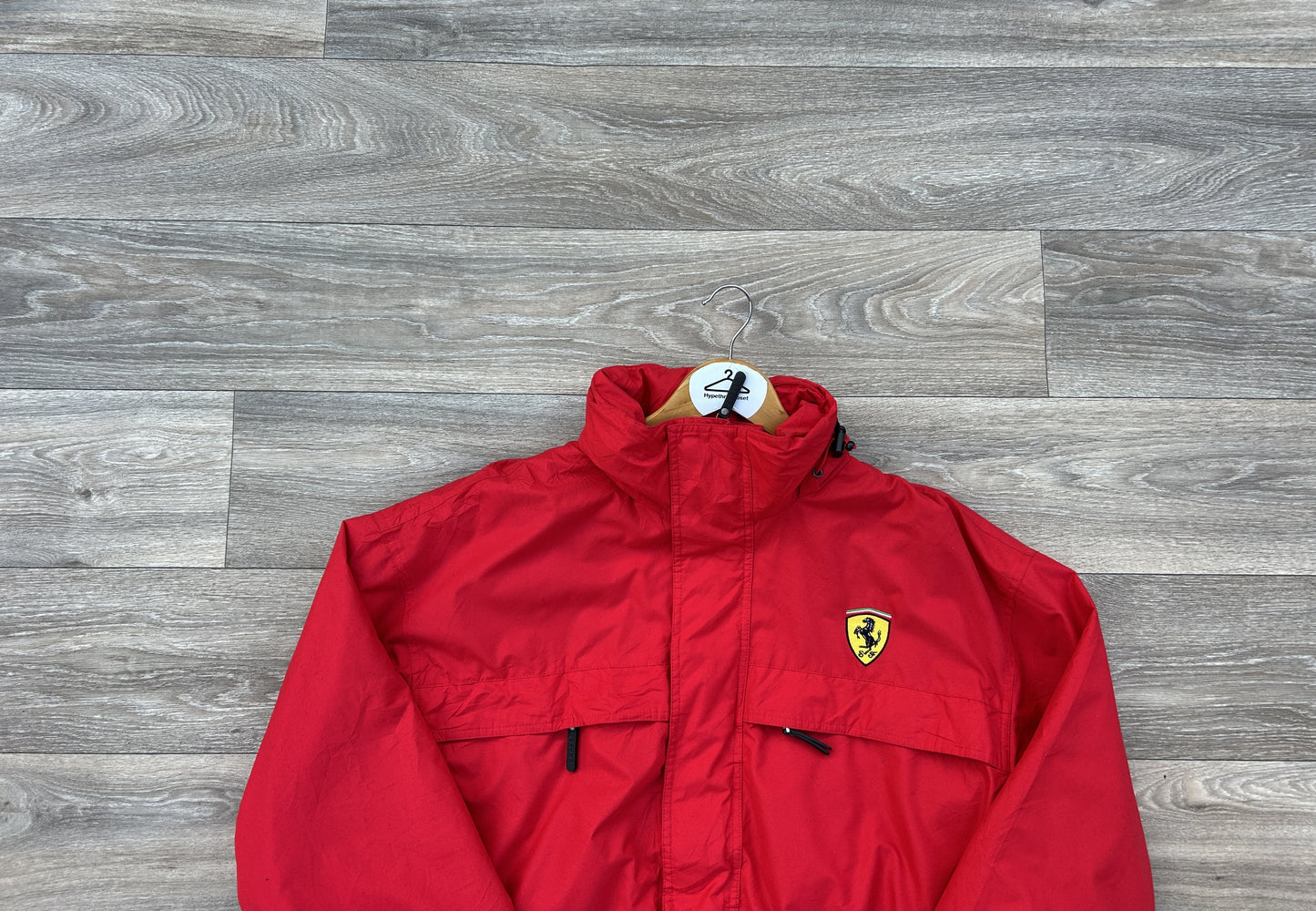 Vintage Ferrari logo jacket
