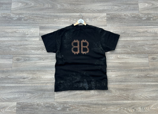 Balenciaga BB logo print tshirt