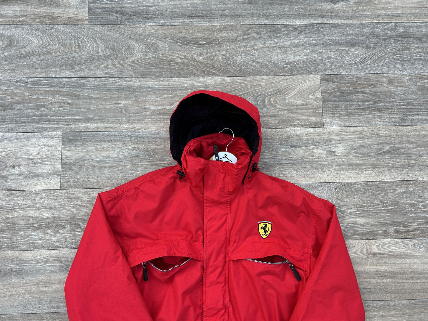Vintage Ferrari logo jacket