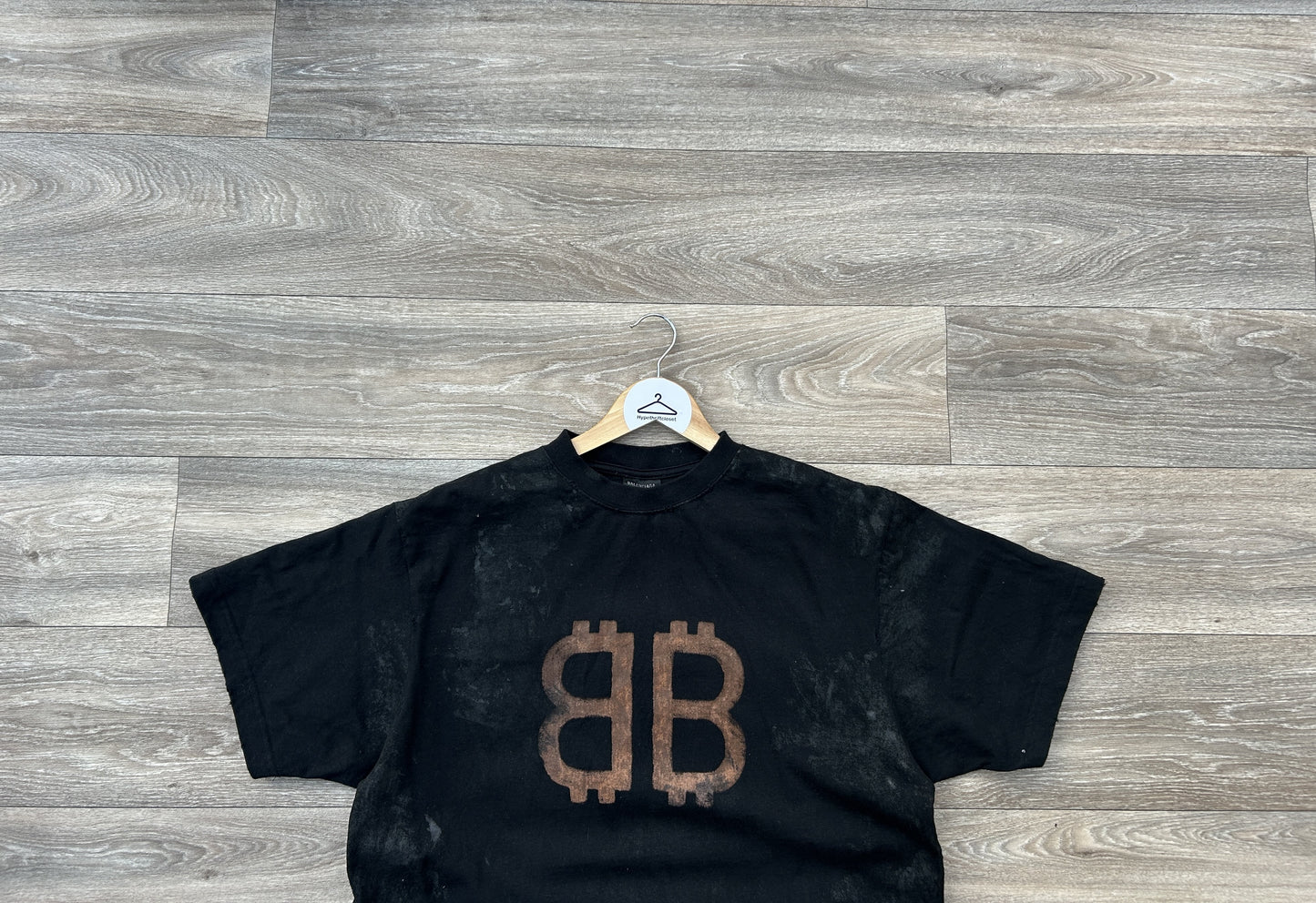 Balenciaga BB logo print tshirt