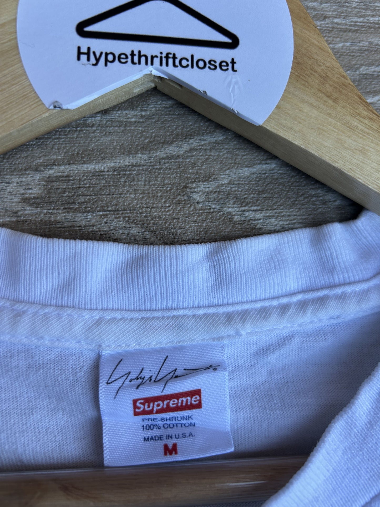 Supreme x Yohji Yamamoto Logo tshirt