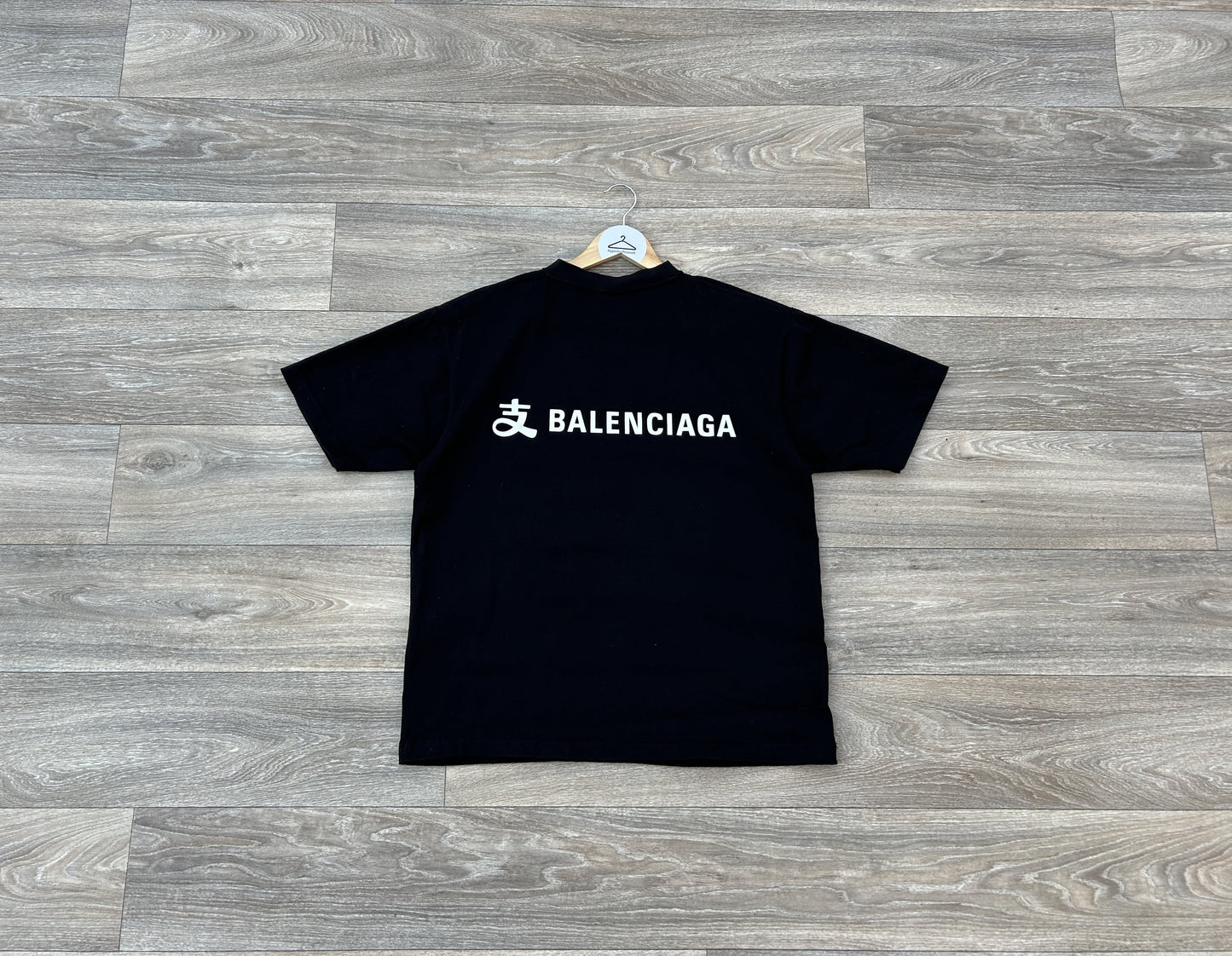 Balenciaga logo print tshirt