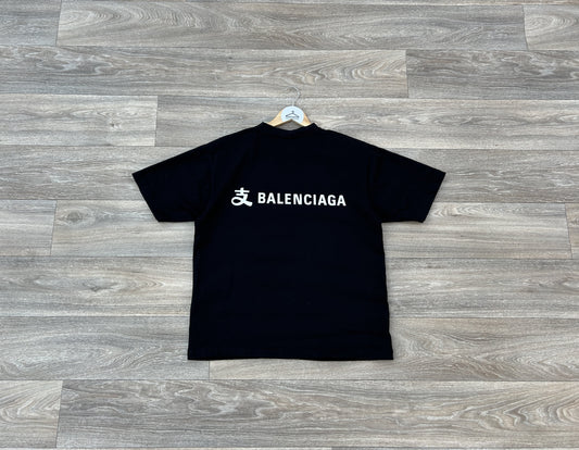Balenciaga logo print tshirt
