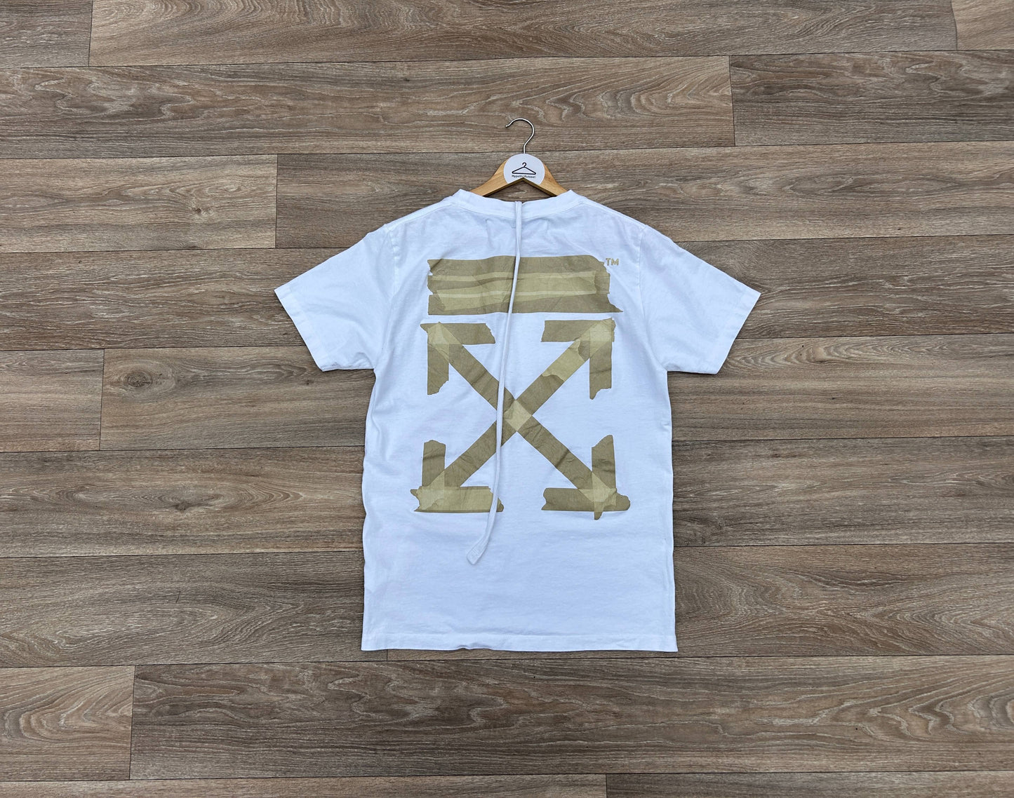 Off-White arrows logo print tshirt
