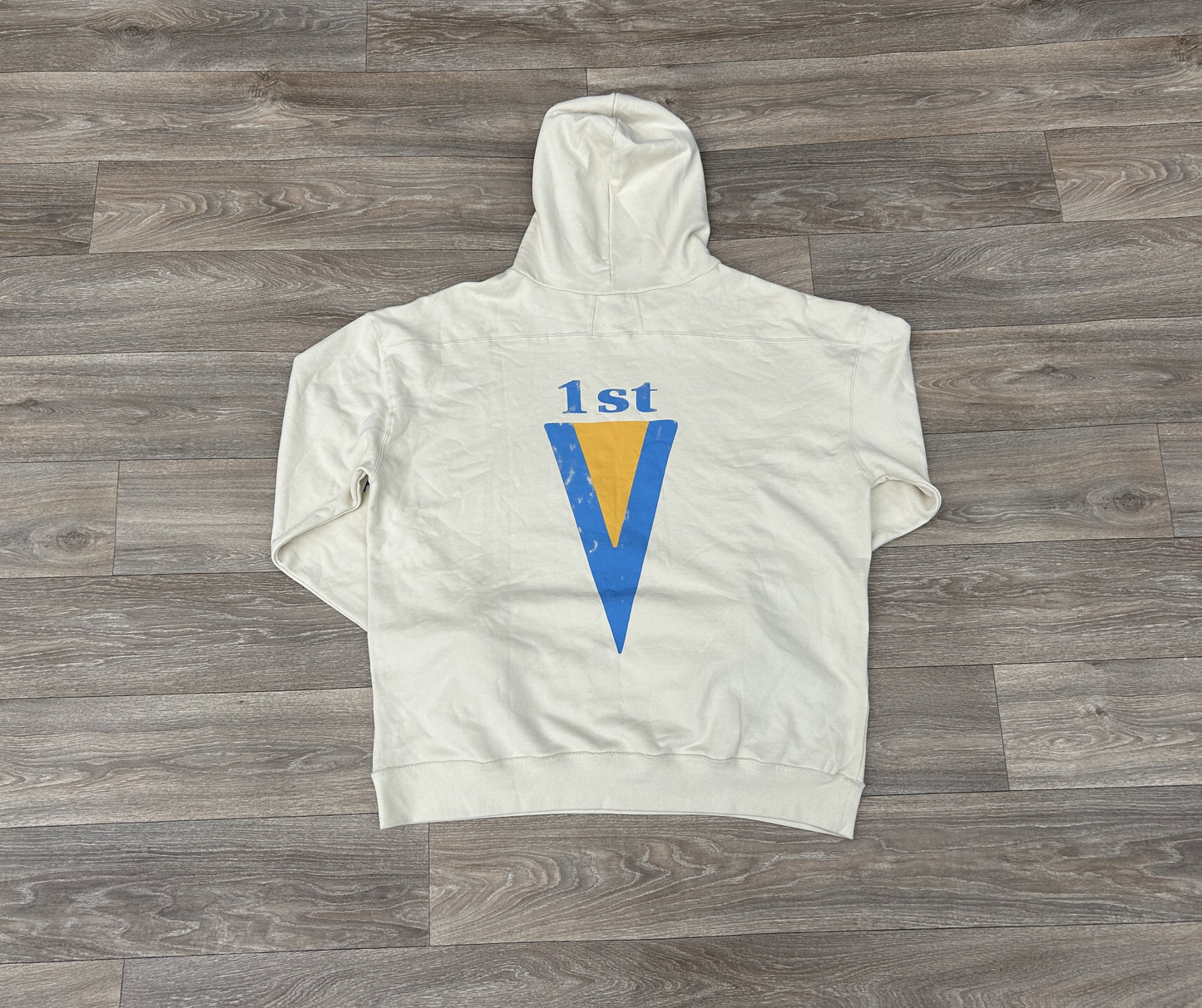 Rhude Racing logo print hoodie
