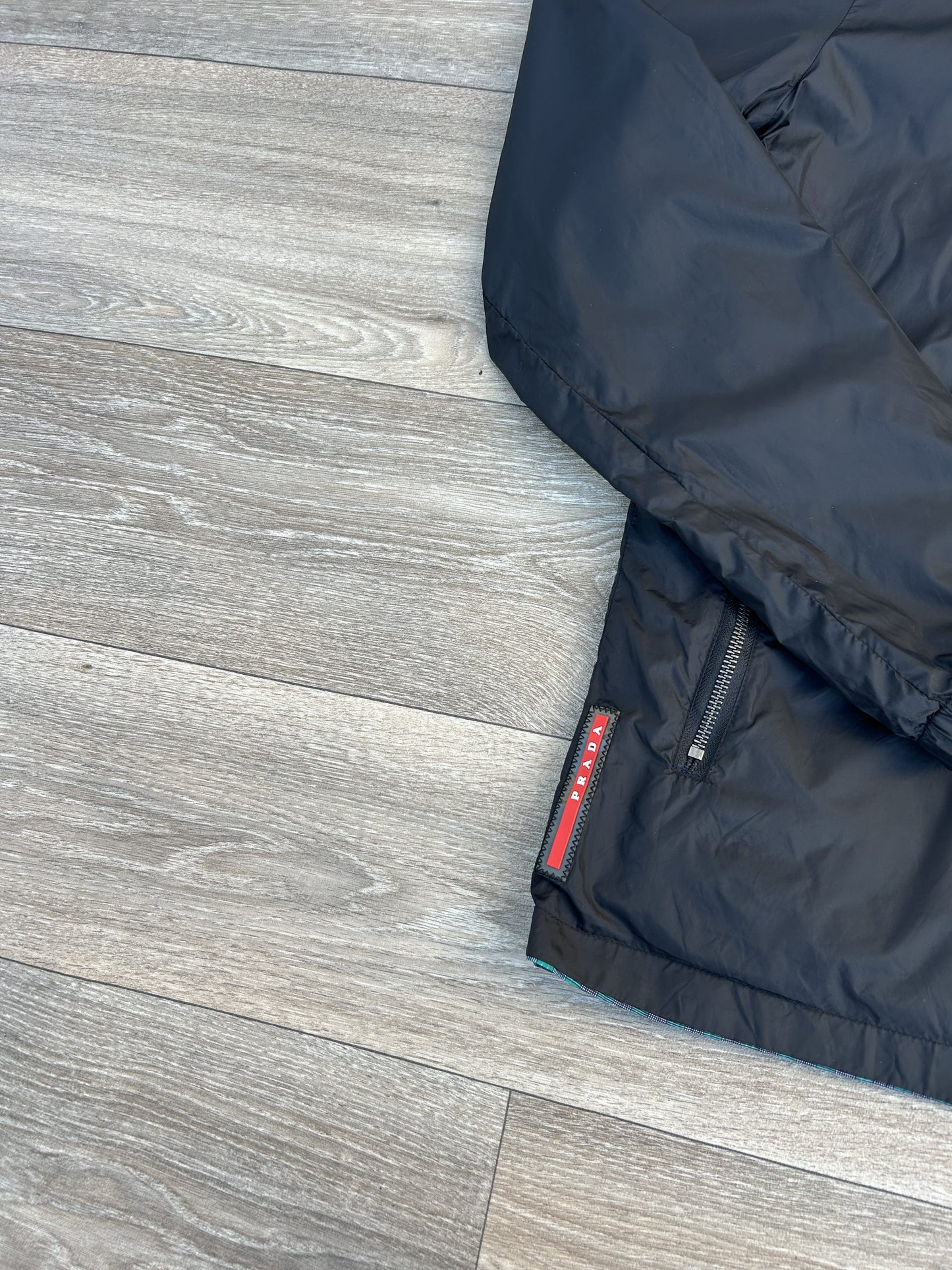 Prada reversible windbreaker jacket