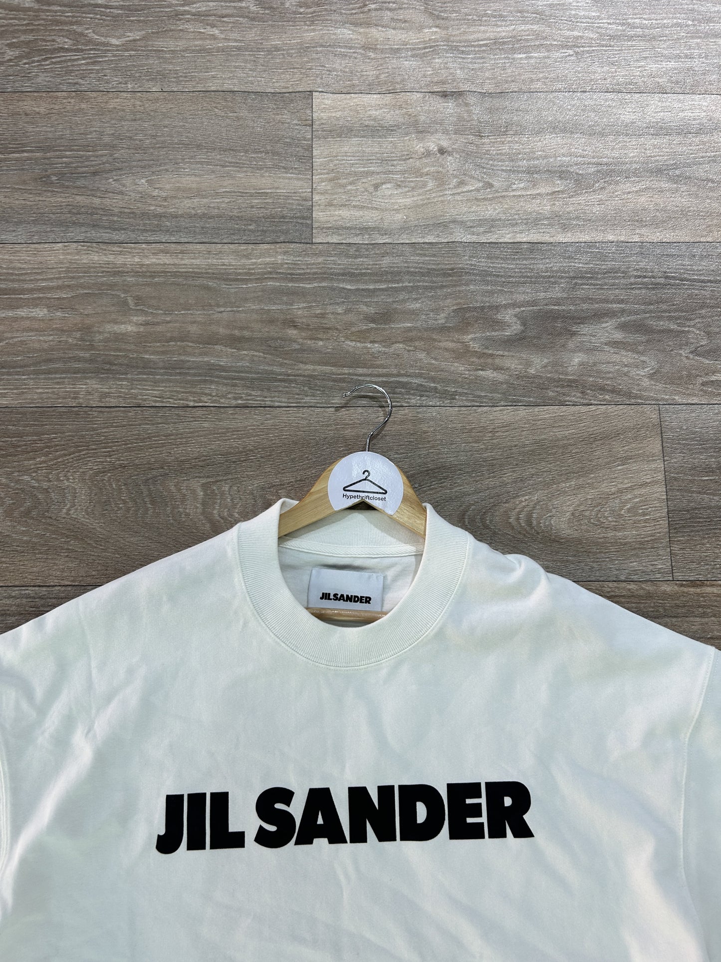 Jil Sander logo print tshirt