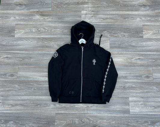 Chrome Hearts Zip up logo hoodie