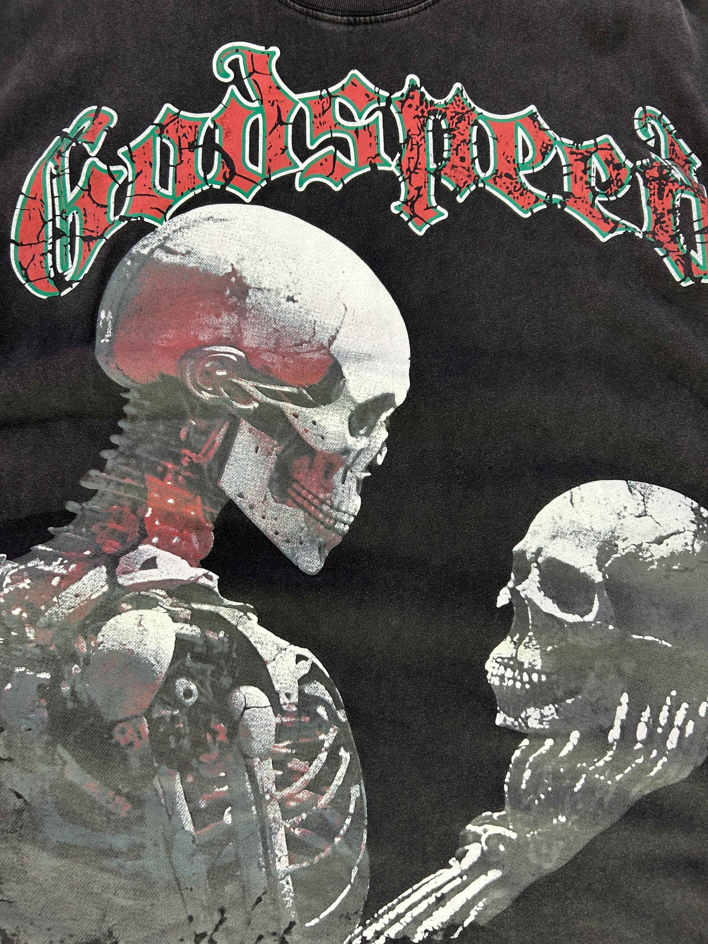 Godspeed logo print tshirt