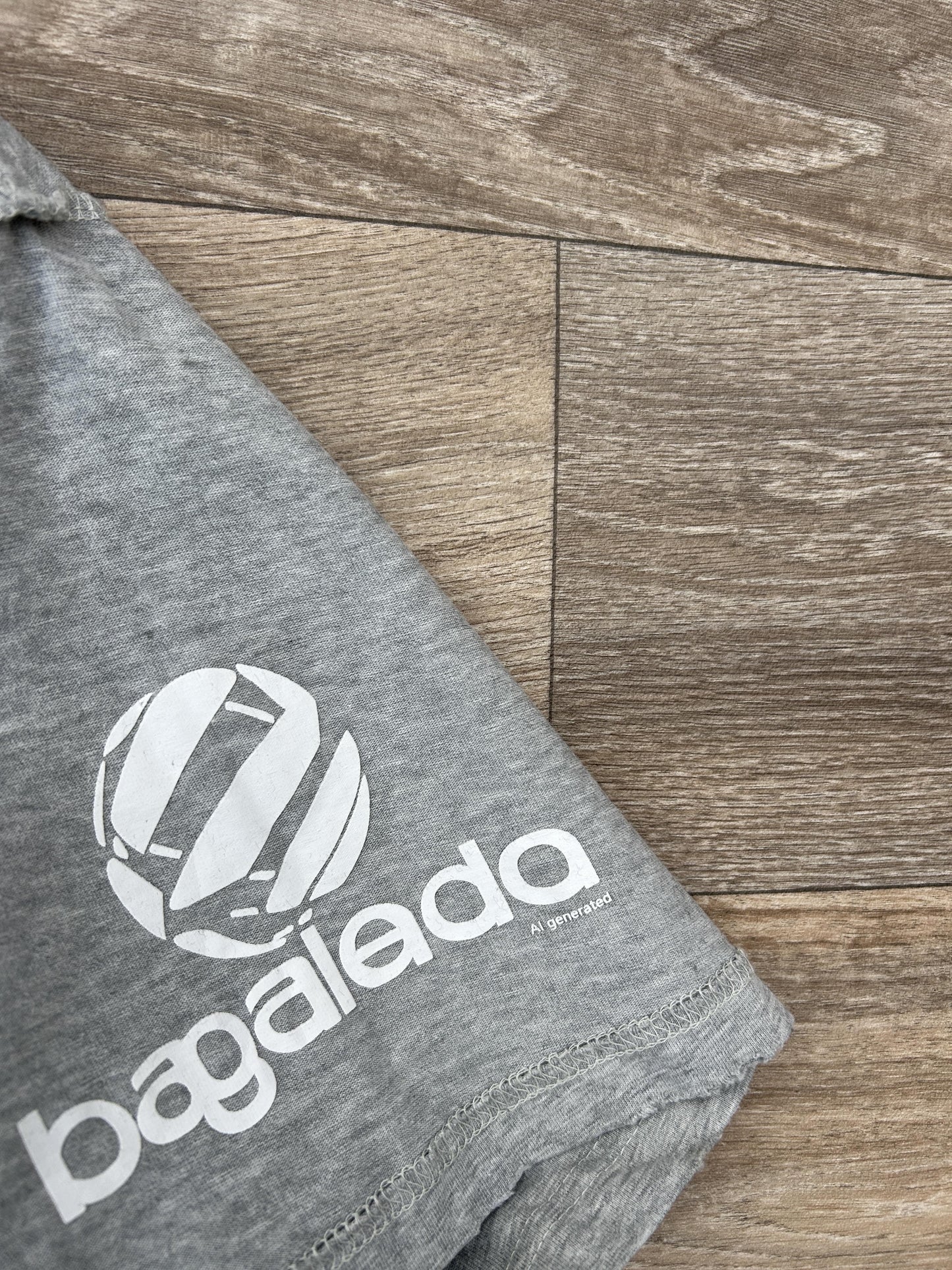 Balenciaga AI generated inside out logo print tshirt