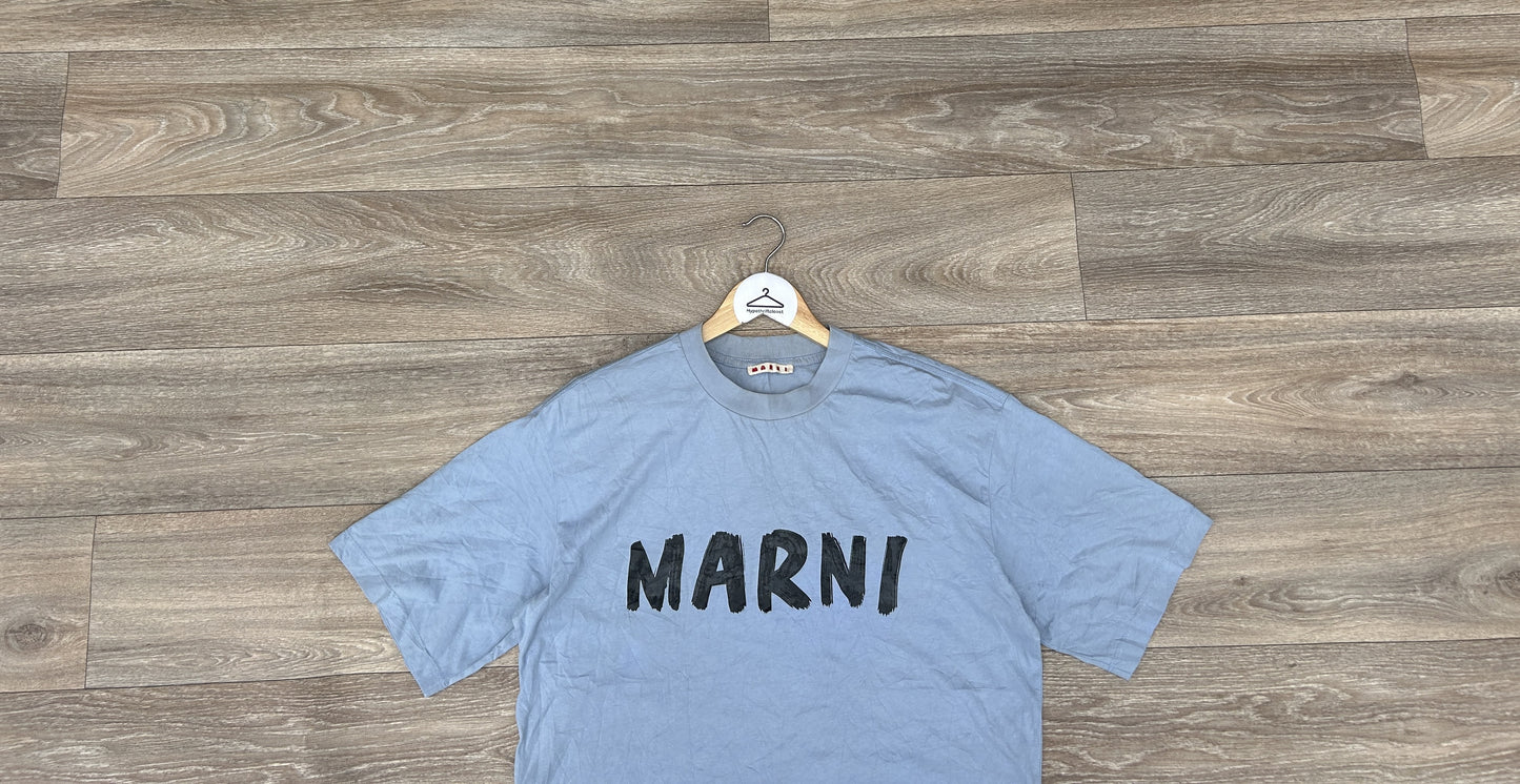 Marni logo print tshirt
