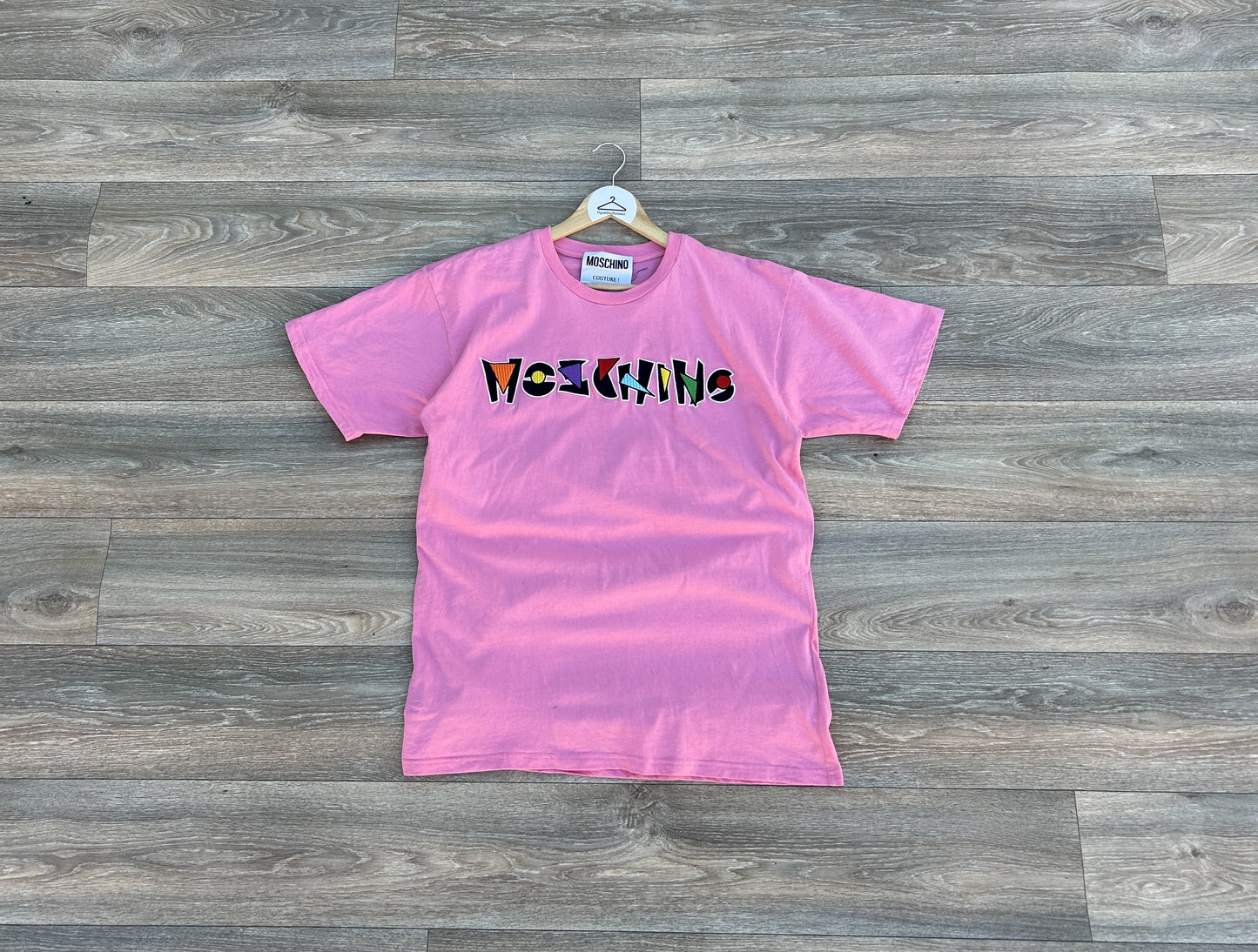 Moschino embroidered logo tshirt
