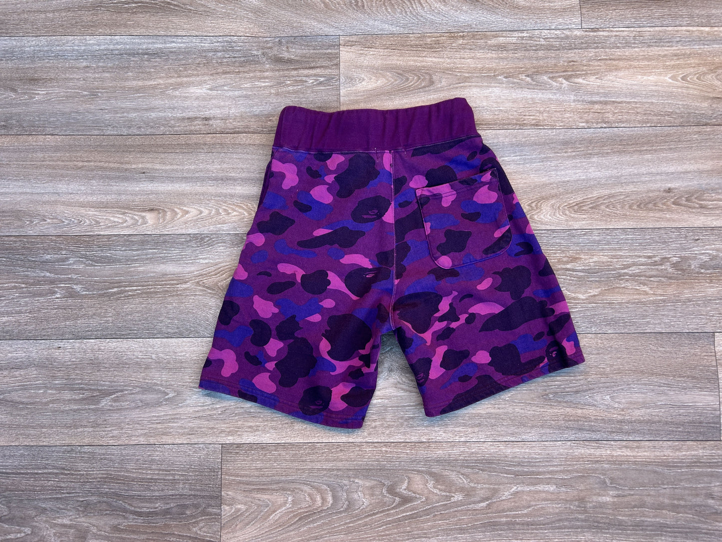 Bape camo shorts