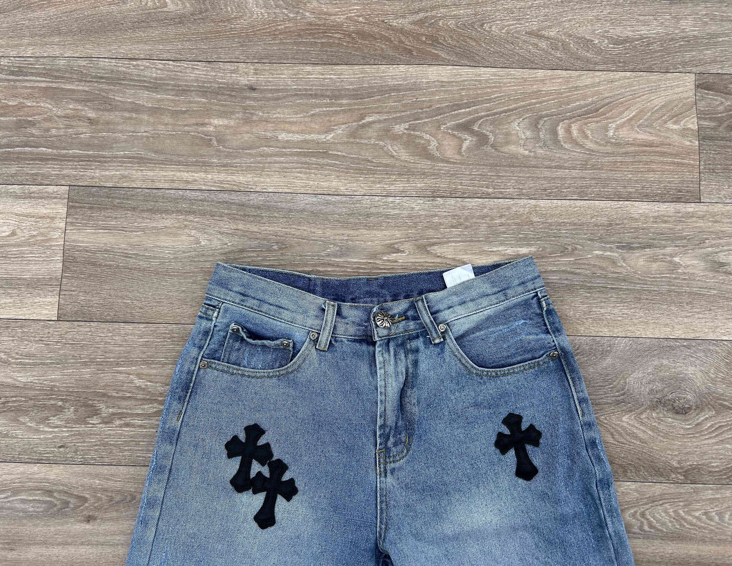 Chrome Hearts logo jorts
