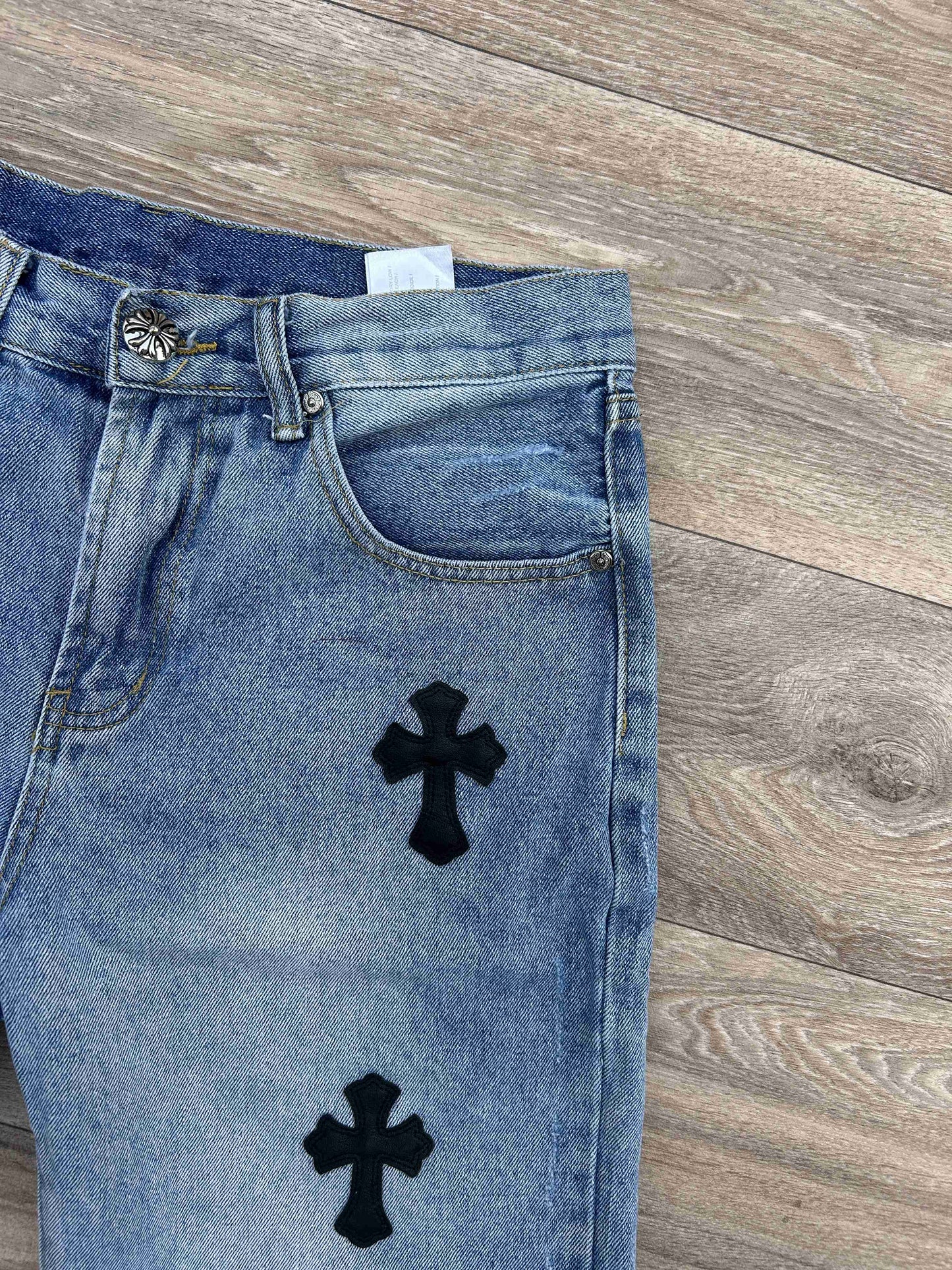 Chrome Hearts logo jorts