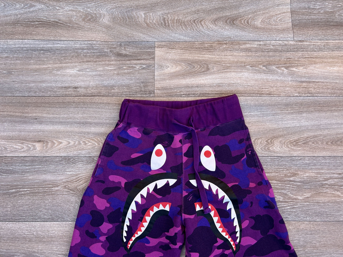 Bape camo shorts