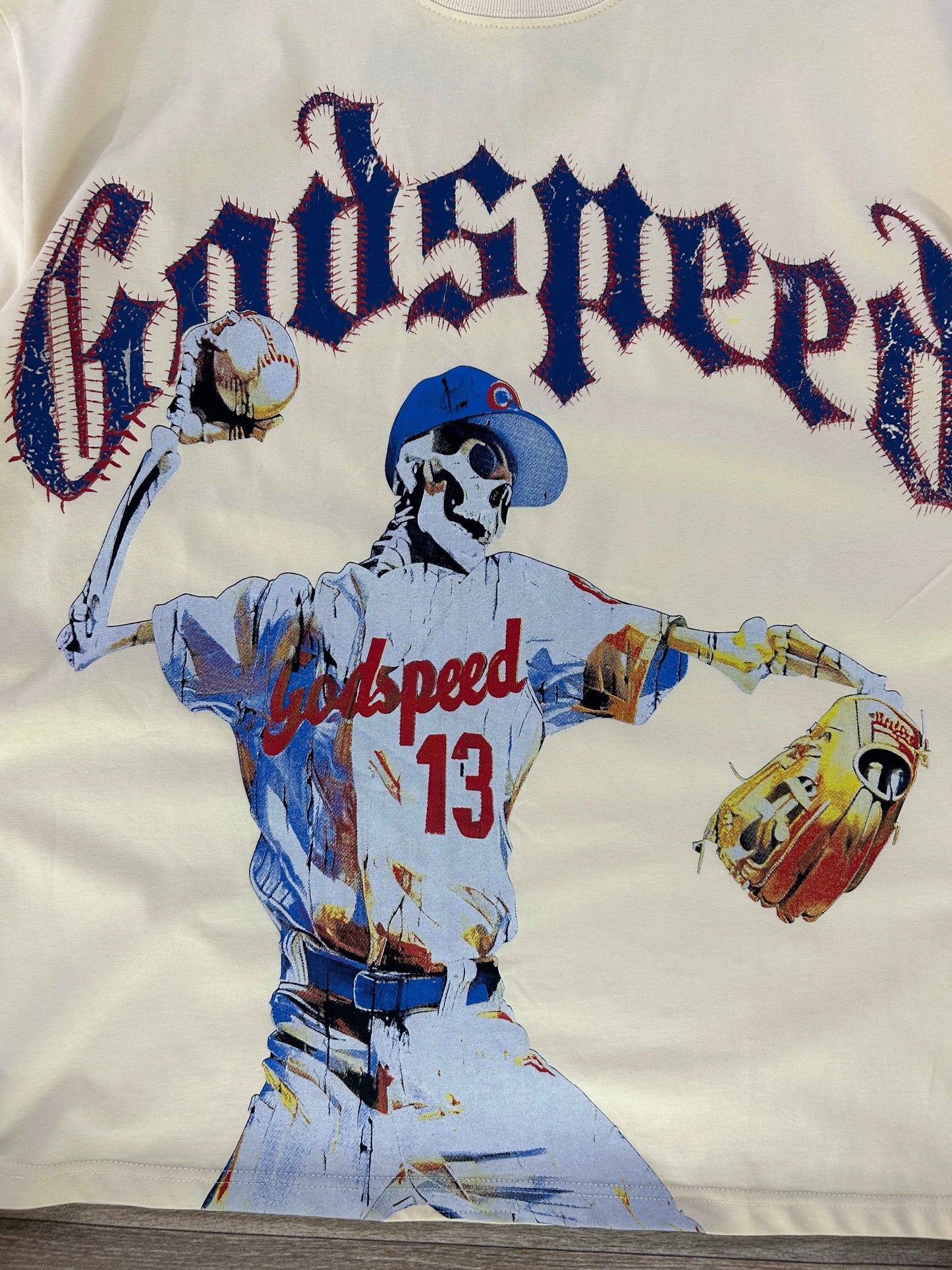 Godspeed logo print tshirt