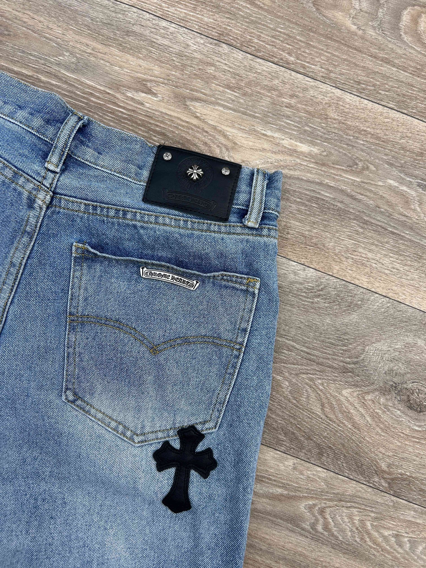 Chrome Hearts logo jorts