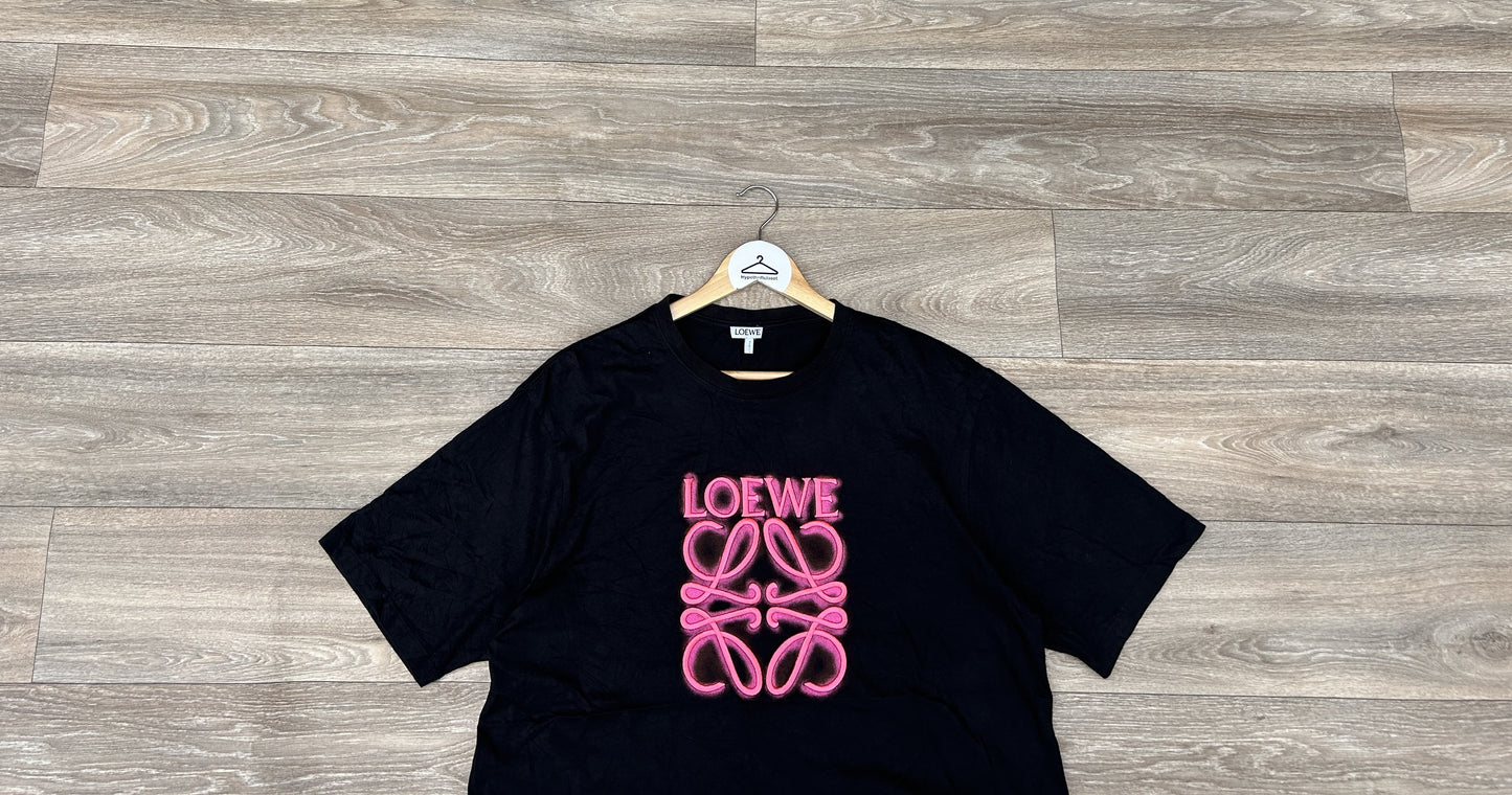Loewe embroidered logo tshirt