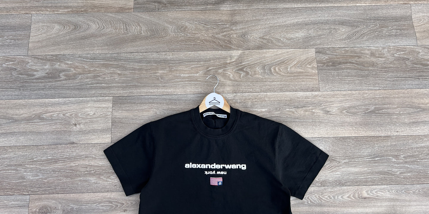 Alexander Wang logo print tshirt