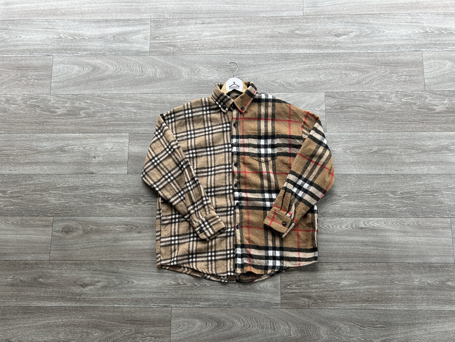 Vintage Burberry flannel shirt