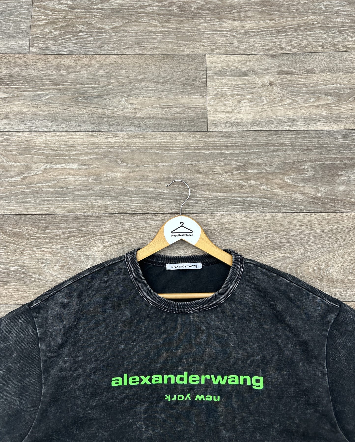 Alexander Wang logo print tshirt