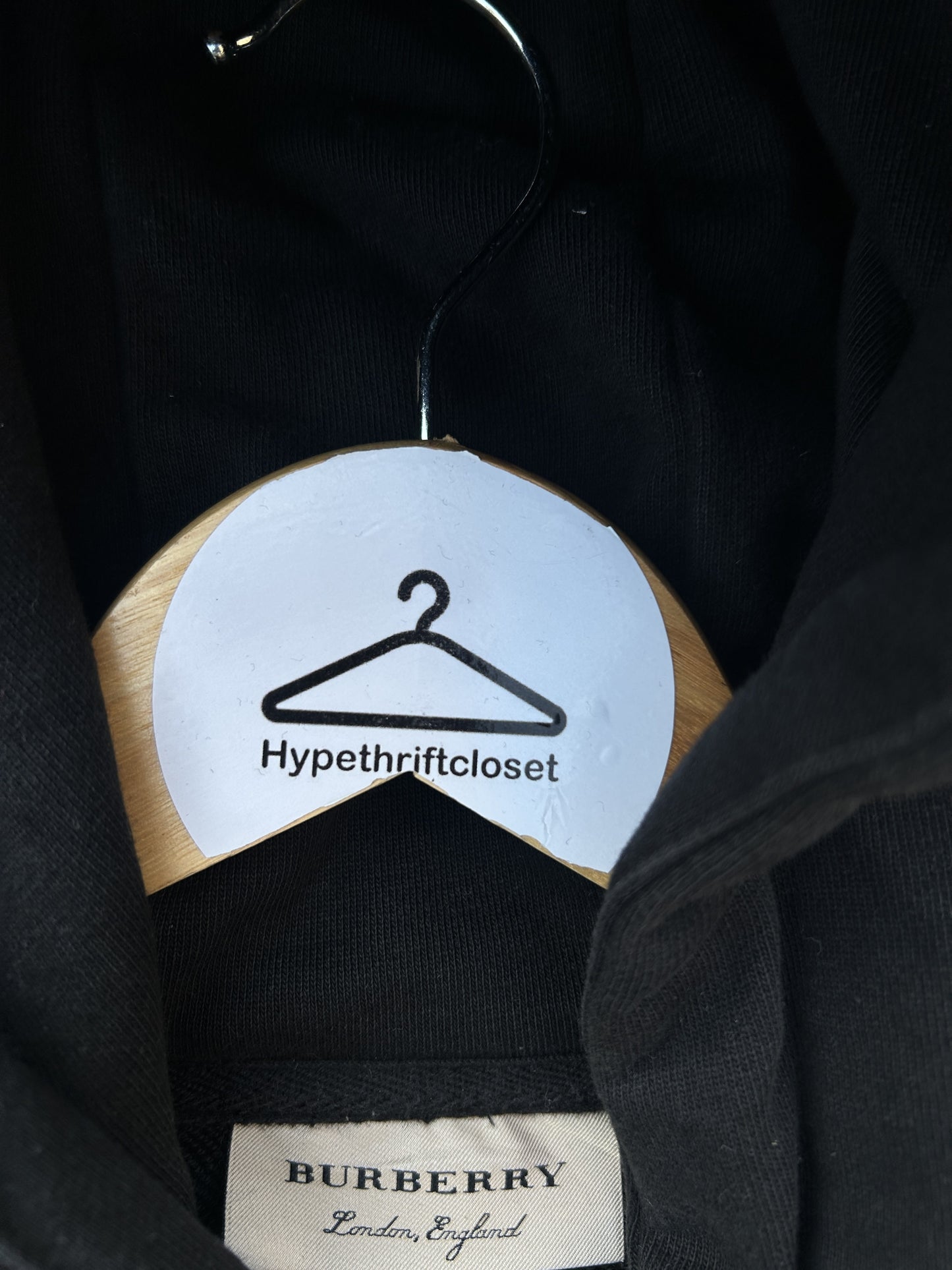 Burberry logo print hoodie