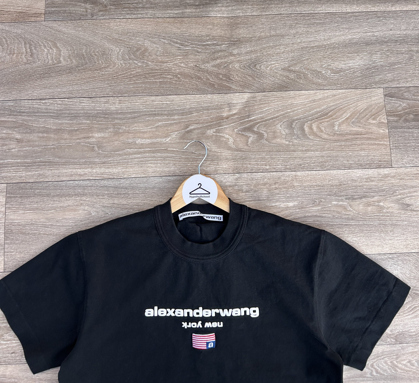 Alexander Wang logo print tshirt