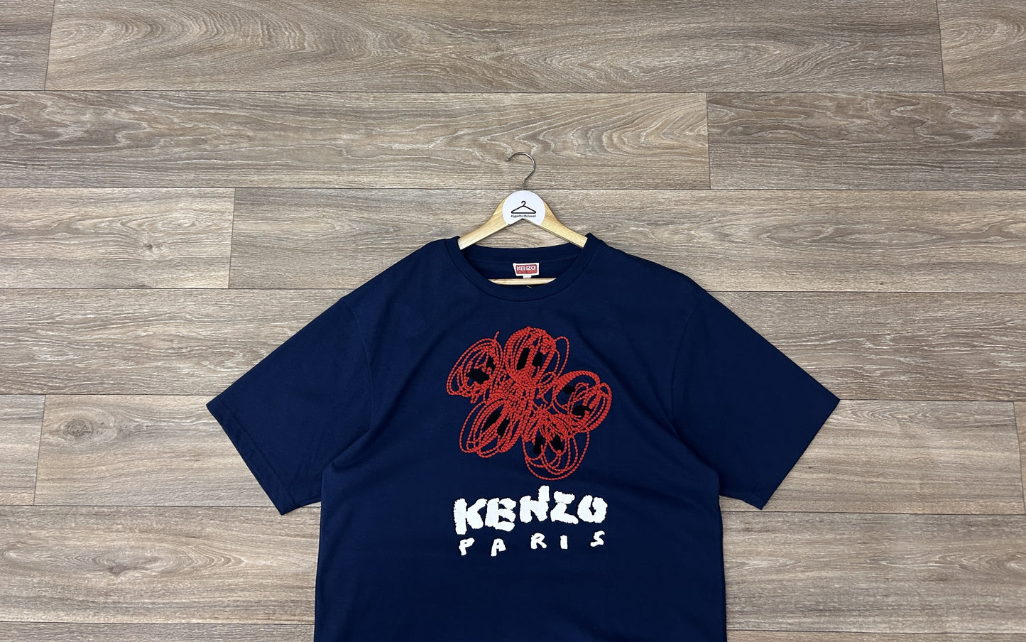 Kenzo flower logo print tshirt