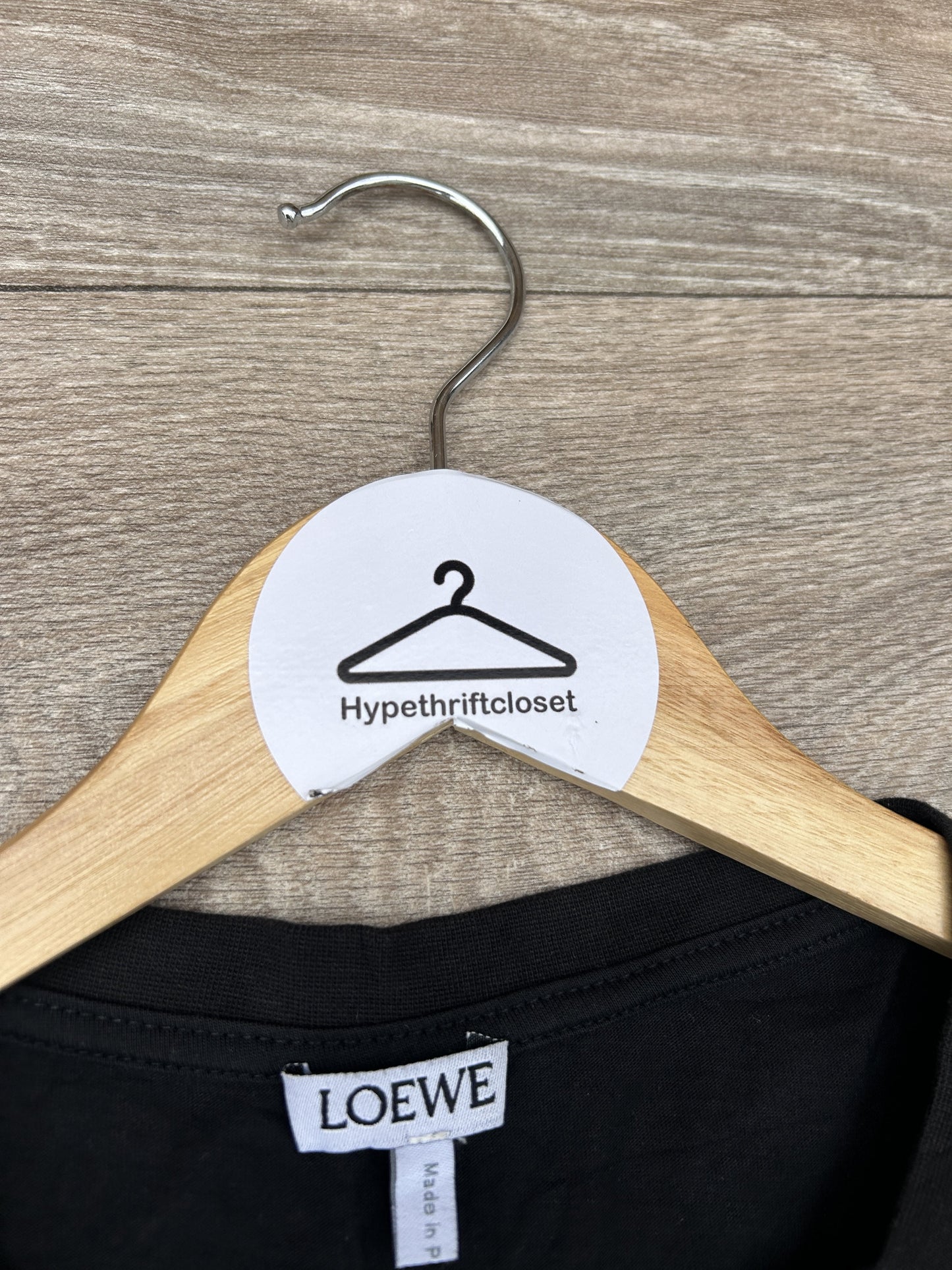 Loewe embroidered logo tshirt