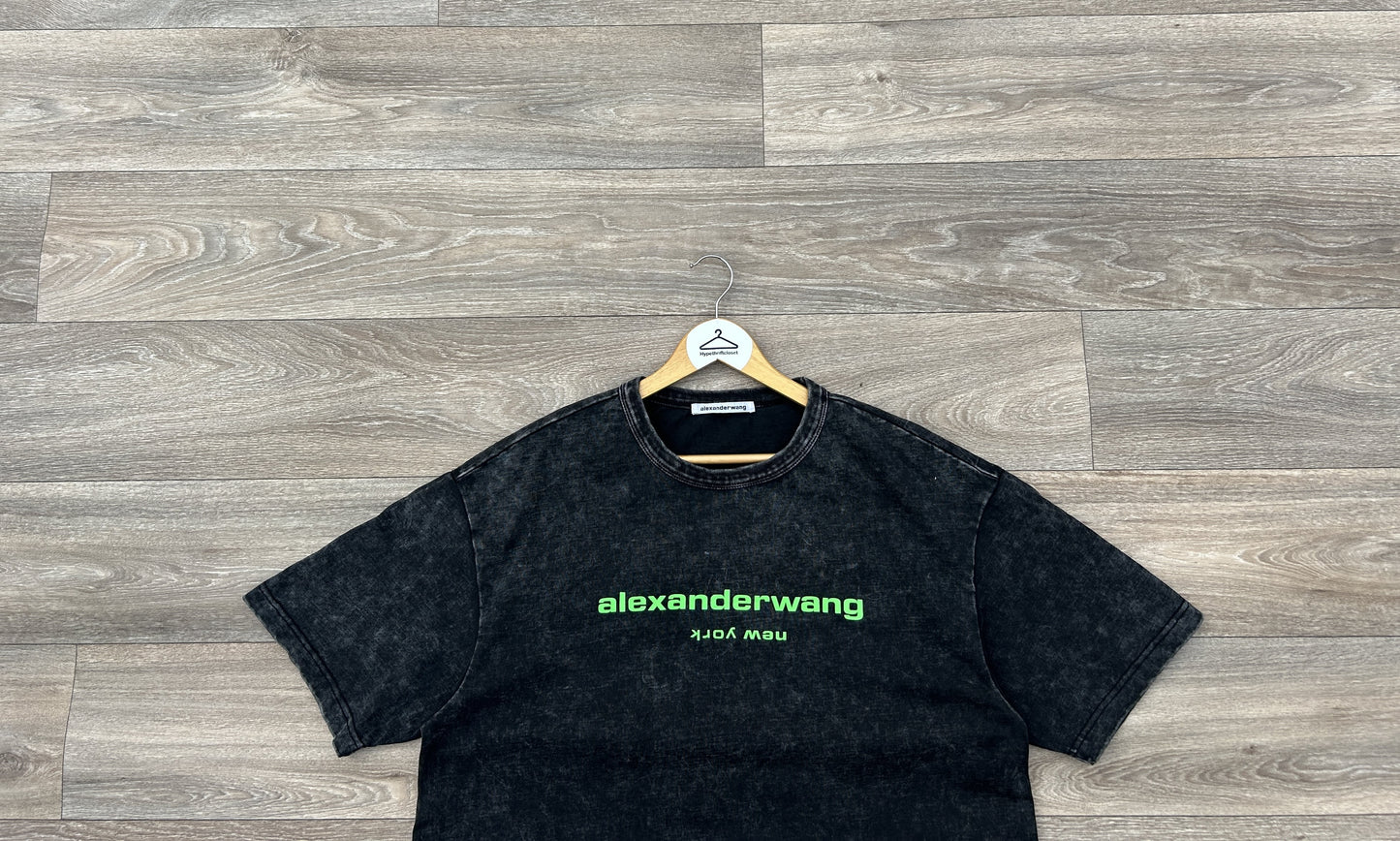 Alexander Wang logo print tshirt