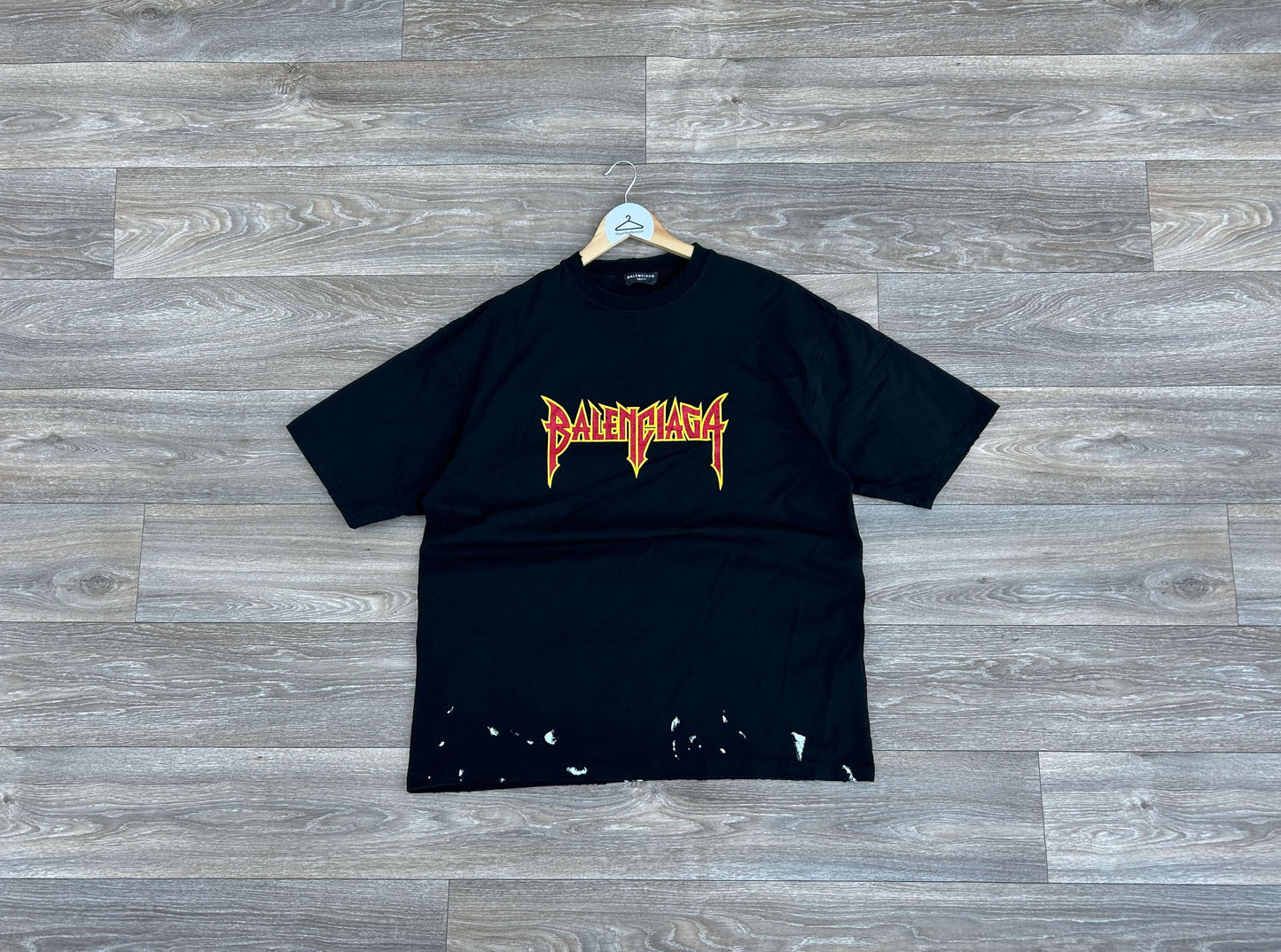 Balenciaga logo print tshirt