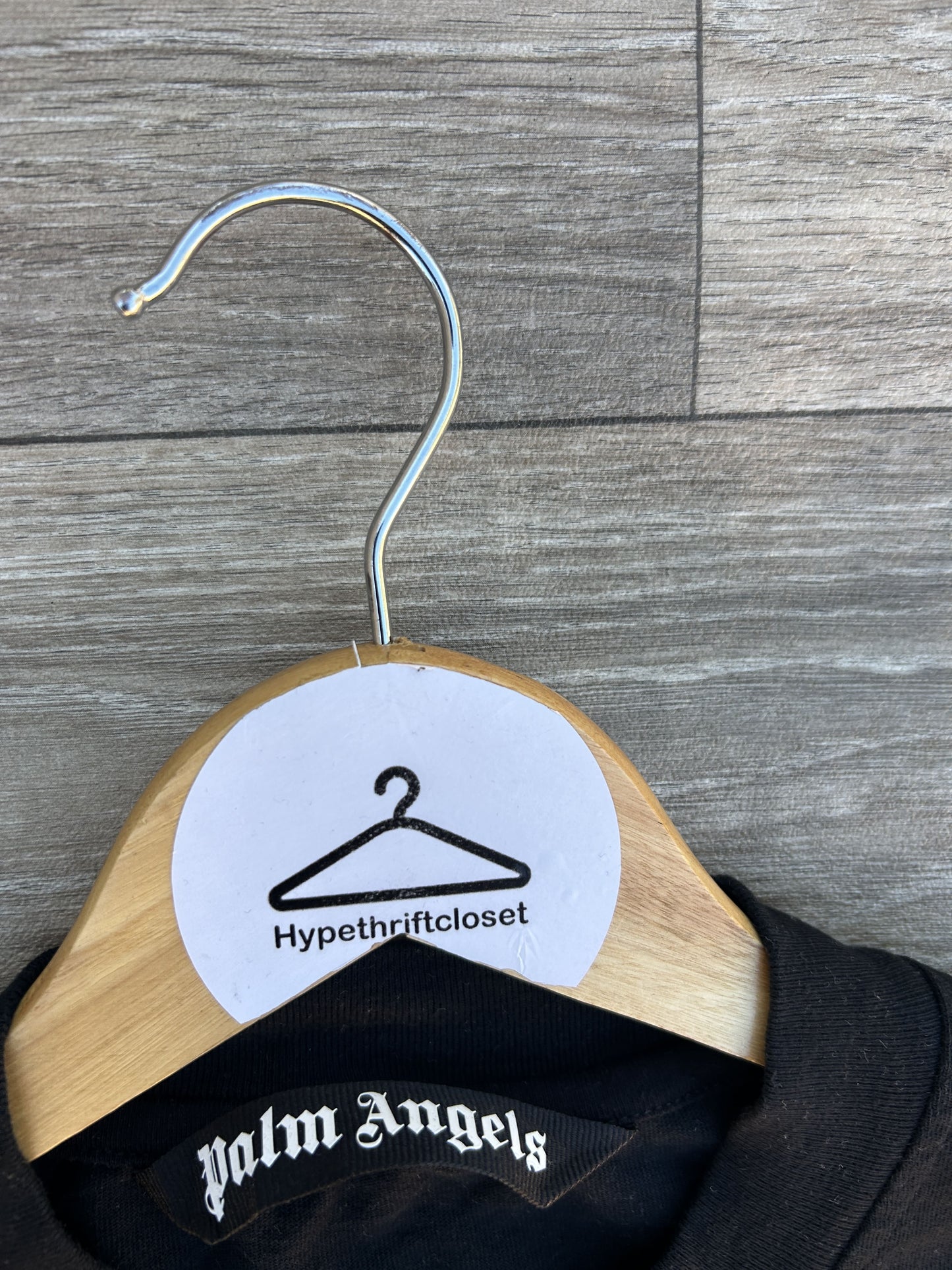 Palm Angels bear logo print tshirt