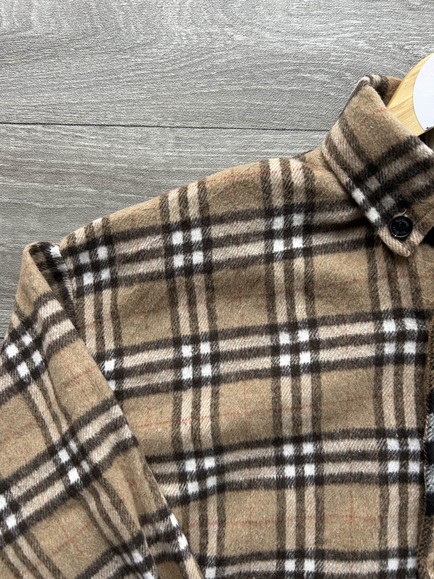 Vintage Burberry flannel shirt