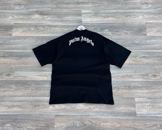 Palm Angels bear logo print tshirt