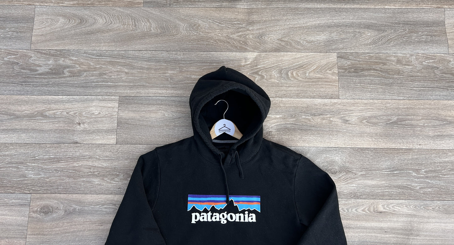 Patagonia logo print hoodie
