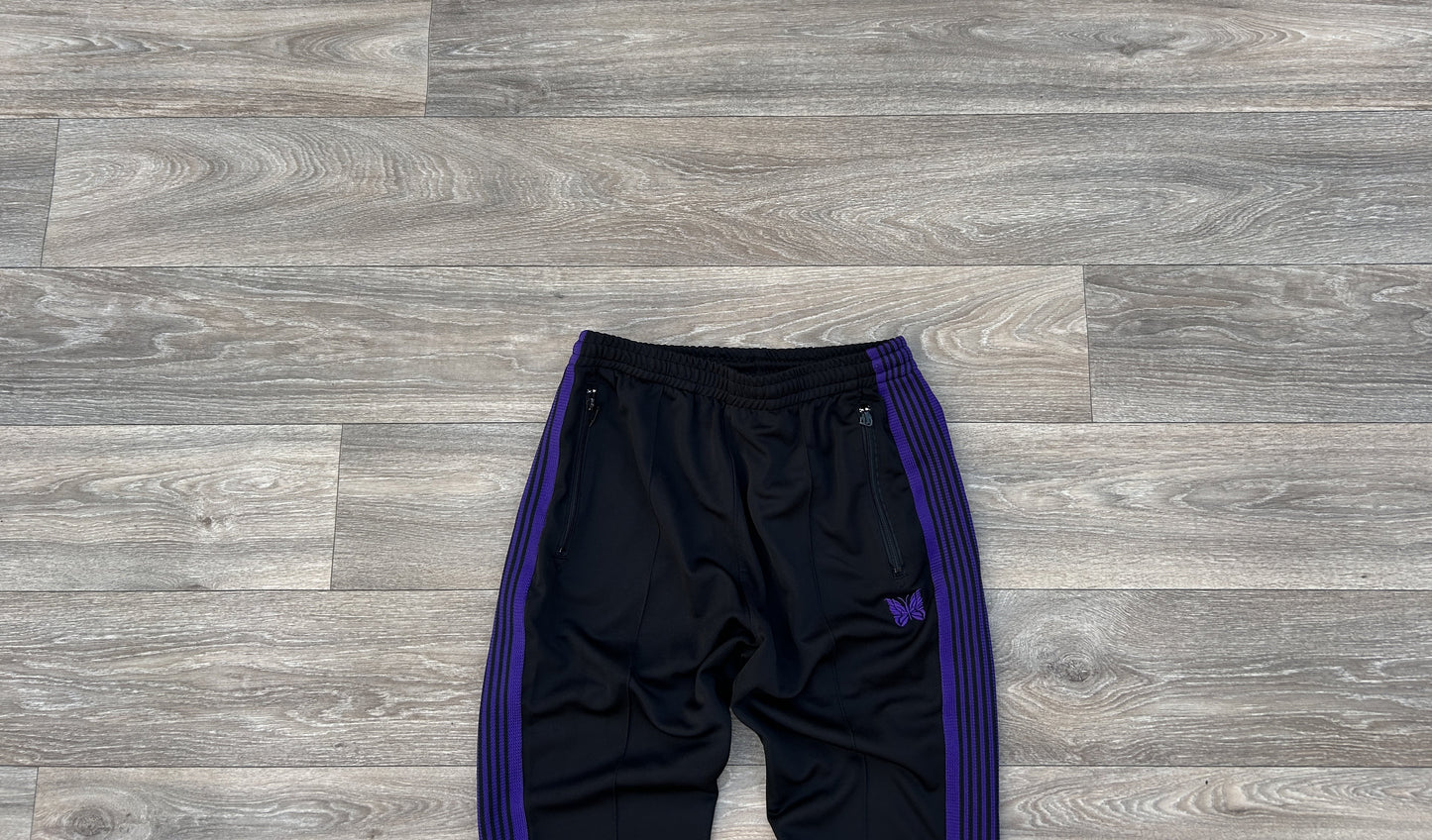 Needles logo tracksuit pants