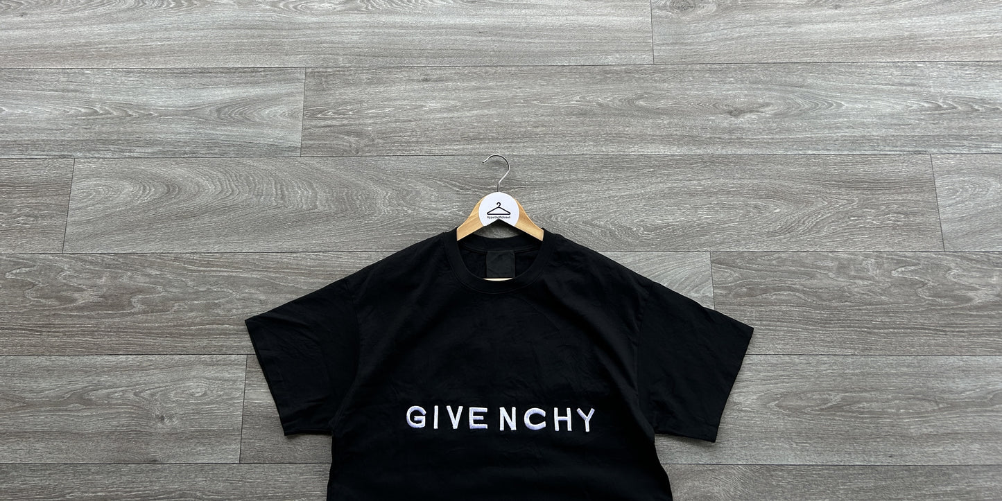 Givenchy embroidered logo tshirt